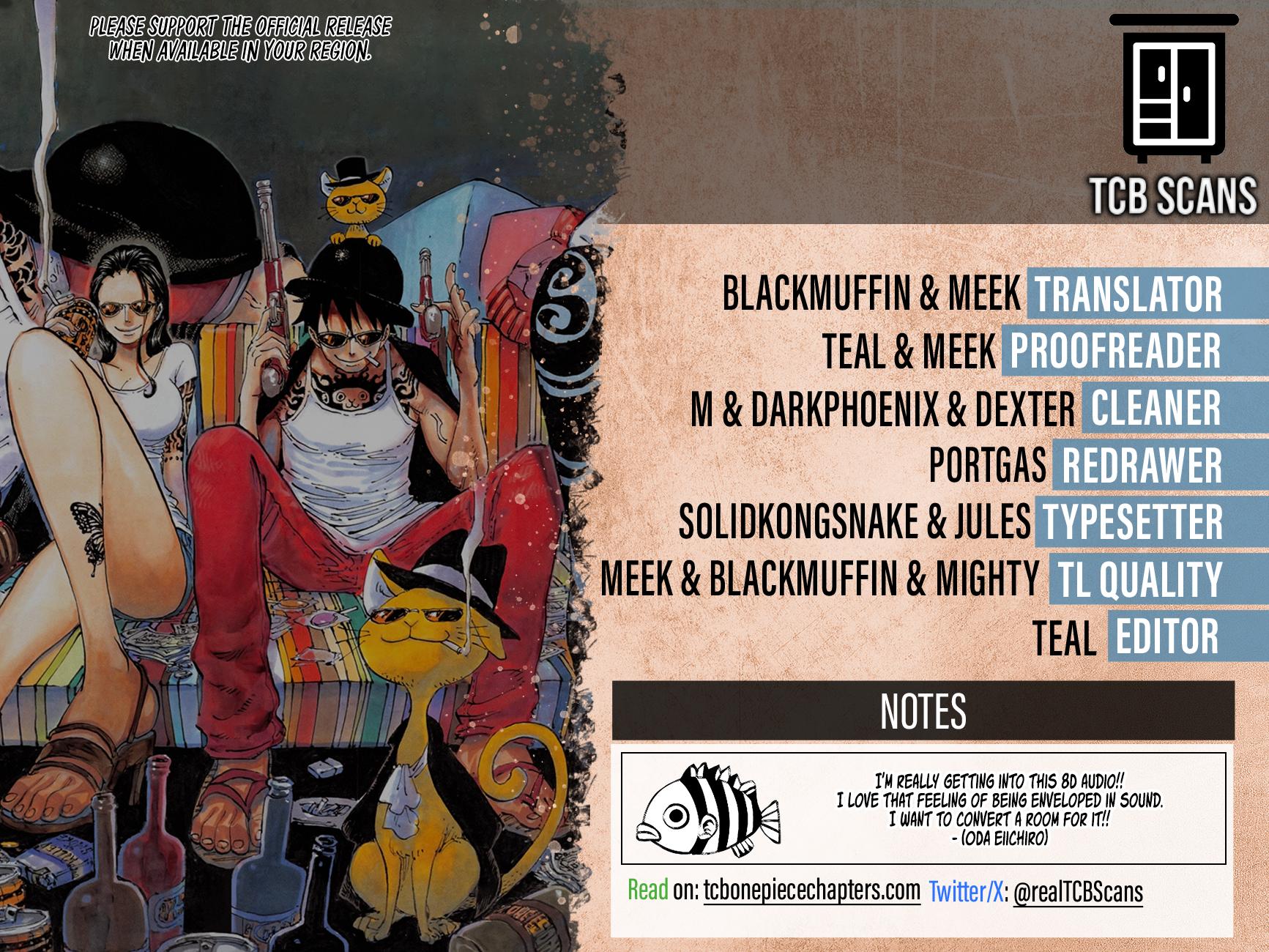 One Piece, Chapter 1167 image 02